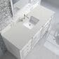 James Martin Bristol 60" Single Bathroom Vanity Cabinet in Bright White, , large