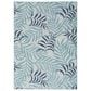 Nourison Garden Oasis Nature Blue 4" x 6" Indoor/Outdoor Area Rug, , large