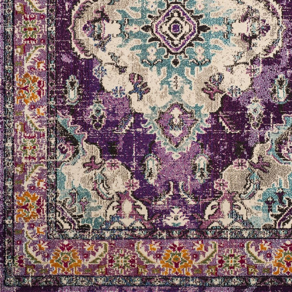 Safavieh Monaco MNC243L-5 5&#39;1&quot; x 7&#39;7&quot; Violet/Light Blue Area Rug, , large