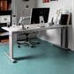 Forbo Marmoleum Cinch Loc Seal 12" x 36" Laminate Tile in Aqua, , large