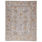 Feizy Wendover Southwestern 3"6" x 5"6" Silver Area Rug, , large
