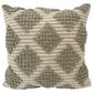 India House Boho 20" Square Throw Pillow in Evergreen, , large