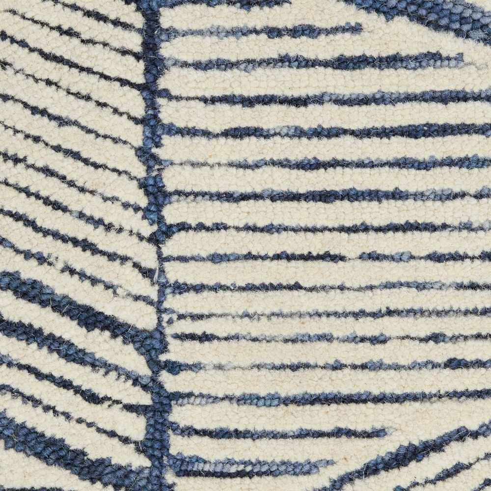 Nourison Colorado 2&#39;3&quot; x 7&#39;6&quot; White and Blue Runner, , large