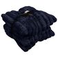 Hallmart Collectibles Ethan 3-Piece Pillow and Throw Set in Navy, , large