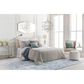 Surya Healey Table Lamp in Cream and Ice Blue, , large
