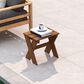 HOMLUX Patio End Table in Natural, , large