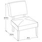 OSP Home Jasmine Accent Chair in Cream, , large