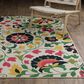 Oriental Weavers Havana HAV10 Ivory and Multicolor 9"10" x 12"10" Indoor/Outdoor Area Rug, , large