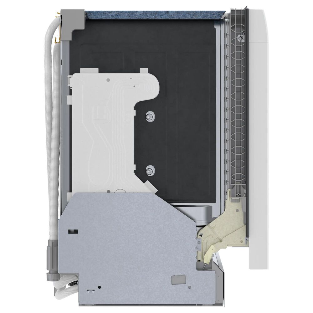 Bosch 300 Series 18" Built-In Smart Dishwasher with 5 Wash Cycles in White, , large