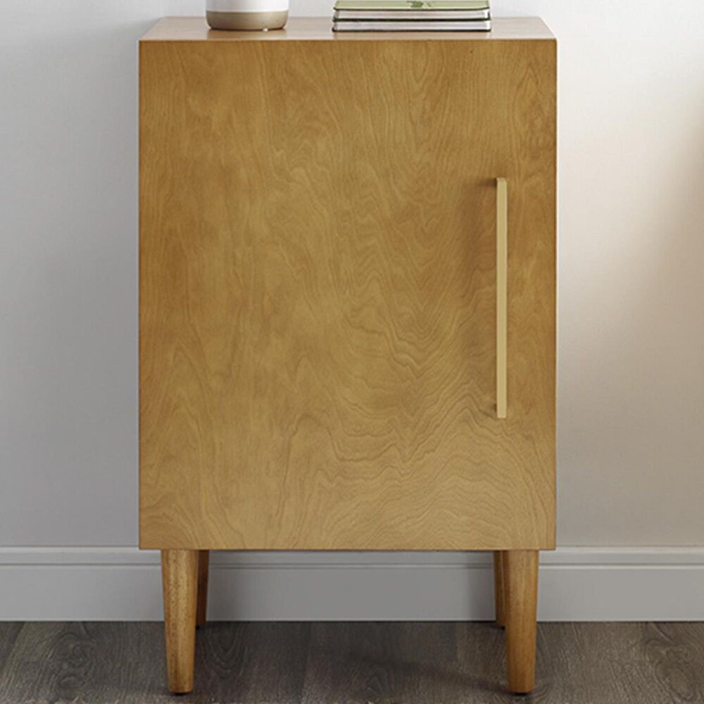 Crosley Furniture Everett Record Player Stand in Acorn, , large
