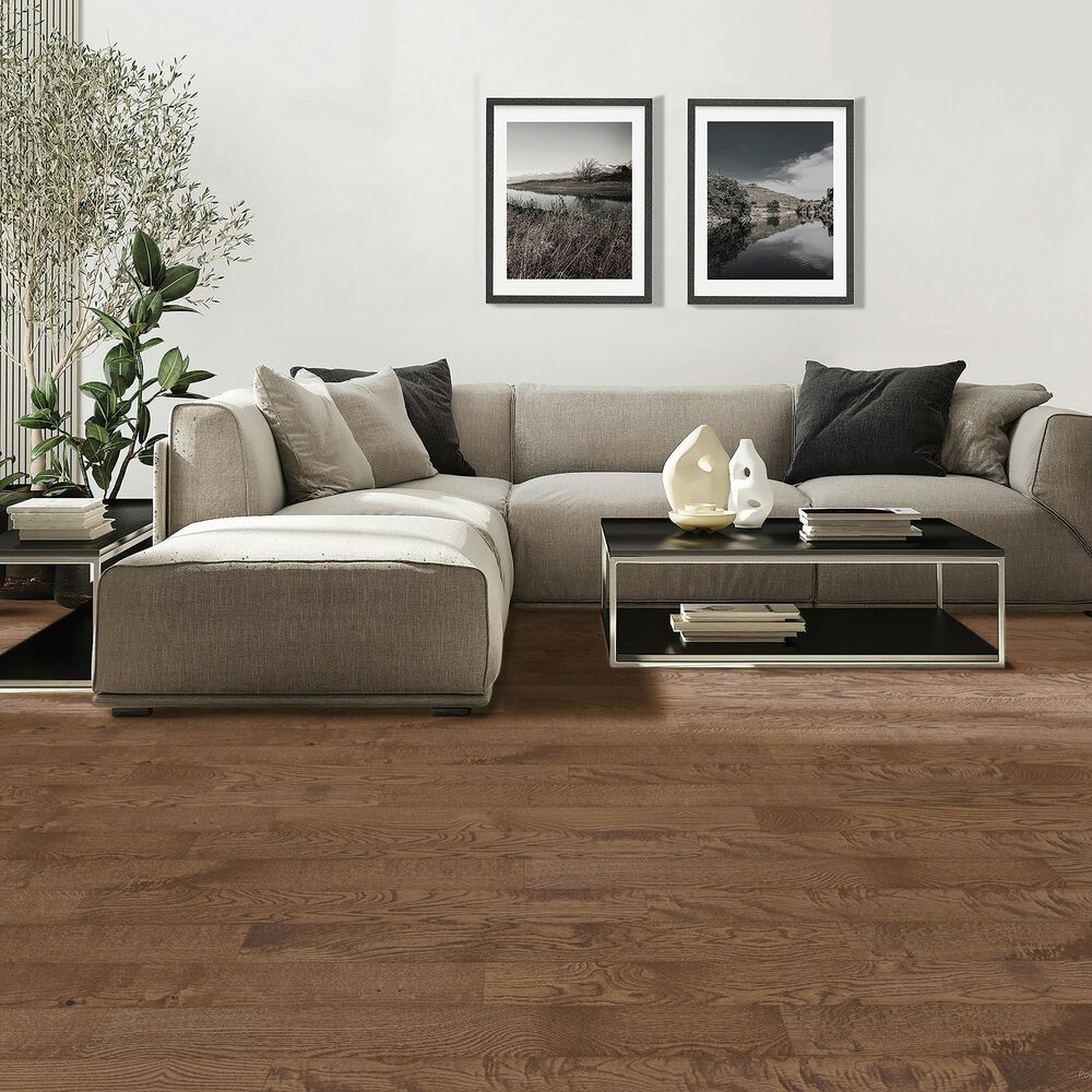 Mohawk Magnolia Path Tudor Brown Oak Engineered Hardwood, , large