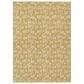 Dalyn Rug Company Wonderland WN22 3" x 5" Gold Indoor/Outdoor Area Rug, , large