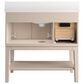 Kohler Seagrove 36" Single Bathroom Vanity in Light Clay with 3 cm White Quartz Top and Rectangular Sink, , large