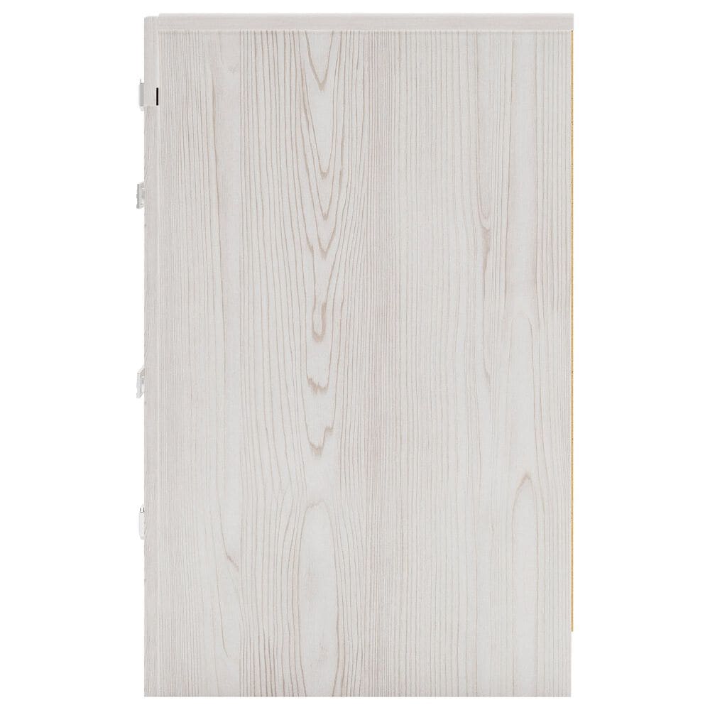 Ashley Altyra 5 Piece Full Panel Bedroom Set in White with LED Headboard, , large