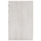 Ashley Altyra 5 Piece Full Panel Bedroom Set in White with LED Headboard, , large