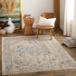Surya Aspendos 12" x 15" Denim, Ice Blue, Taupe, Cream, Light Beige and Mustard Area Rug, , large