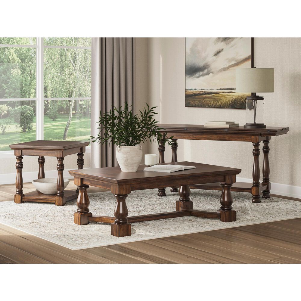 Ashley Sturlayne End Table in Rich Brown, , large