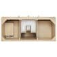 James Martin Vanities Gracyn 48" Single Bathroom Vanity Cabinet in Coastal Driftwood, , large