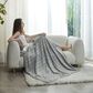 Duke Imports Regal Comfort Rainfall 50" x 70" Throw in Gray, , large