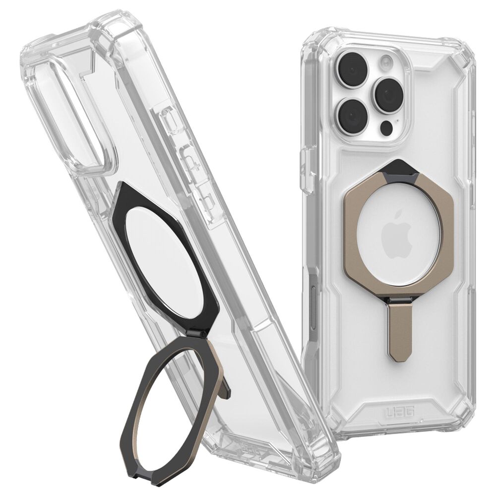 UAG Plasma XTE Series MagSafe Case for Apple iPhone 16 Pro Max in Clear and Titanium, , large