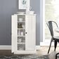 Crosley Furniture Seaside Accent Cabinet in White, , large