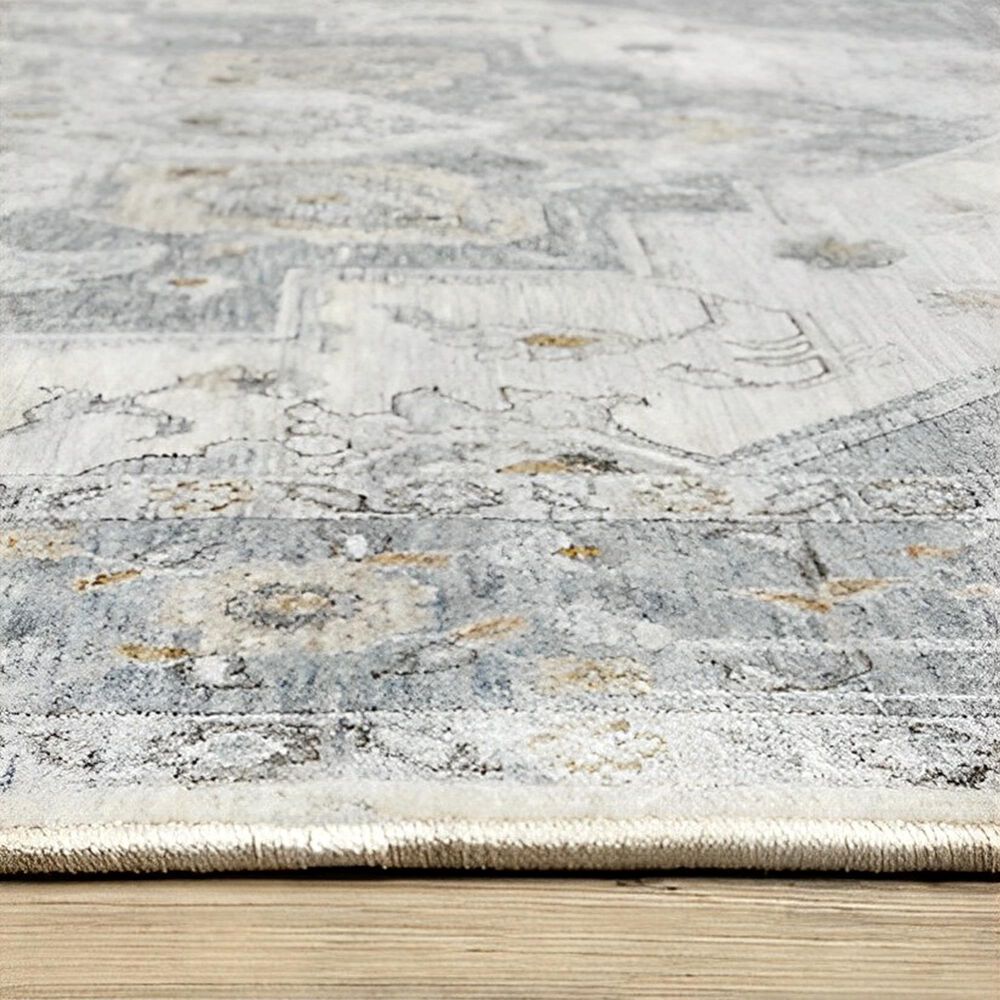 Oriental Weavers Maharaja 2&#39; x 3&#39; Blue and Ivory Area Rug, , large