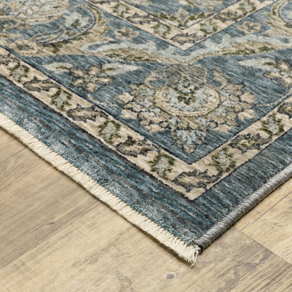 Oriental Weavers Aberdeen 6&#39;7&quot; x 9&#39;6&quot; Blue Area Rug, , large