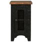 Ashley Valebeck Chair Side End Table in Black and Brown, , large