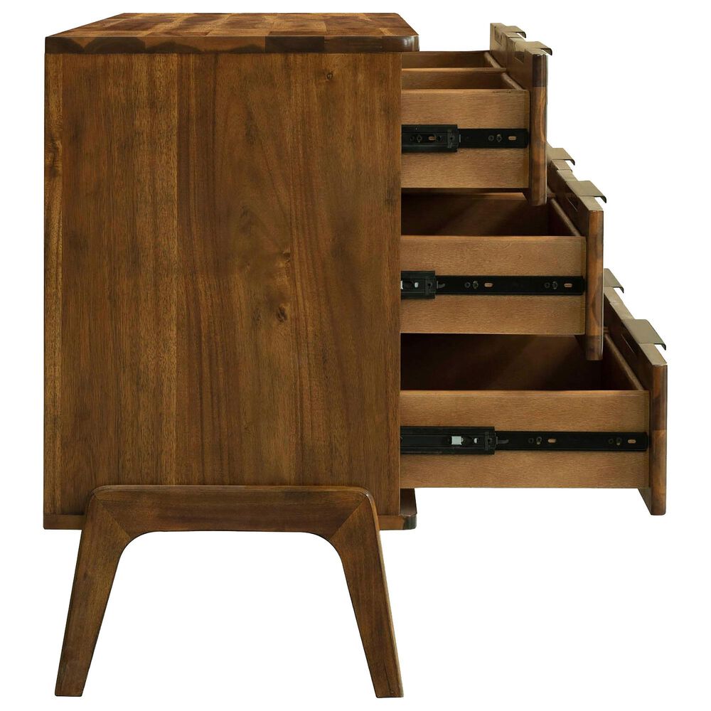 Lh Imports Remix 6-Drawer Dresser in Estelle Brown, , large