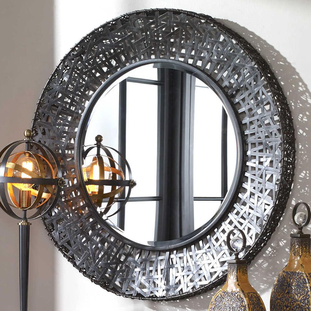Uttermost Alita Mirror in Black, , large
