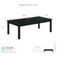 Furniture of America Modesk 3-Piece Table Set in Black, , large