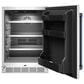 Thor Kitchen Gordon Ramsay 5 Cu. Ft. Outdoor Undercounter Beverage Cooler with Blue Handle Kit in Stainless Steel, , large