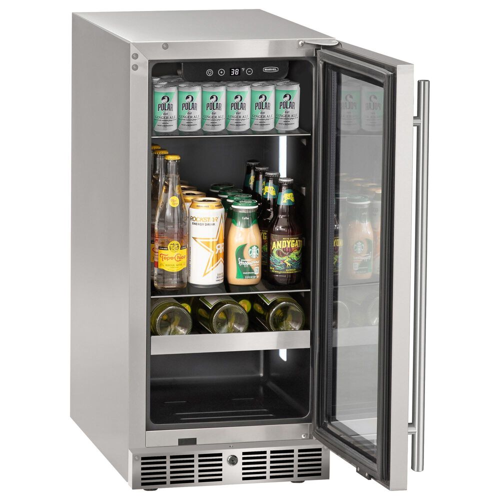 Marvel 3 Cu. Ft. Beverage Center in Stainless Steel, , large