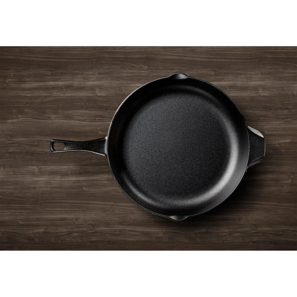 Calphalon 12&quot; Pre-seasoned Cast Iron Skilet, , large