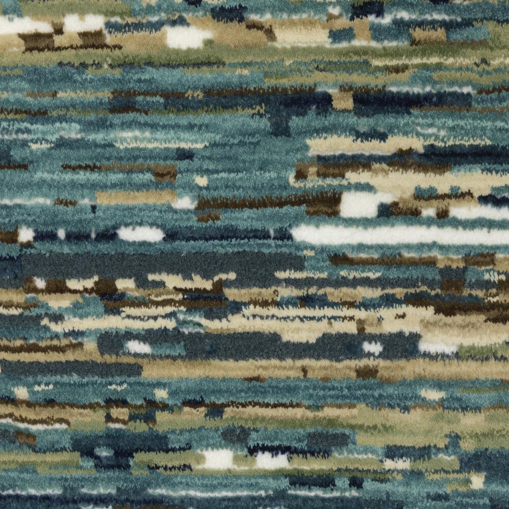 Oriental Weavers Reed 3&#39;3&quot; x 5&#39; Blue and Multicolor Area Rug, , large