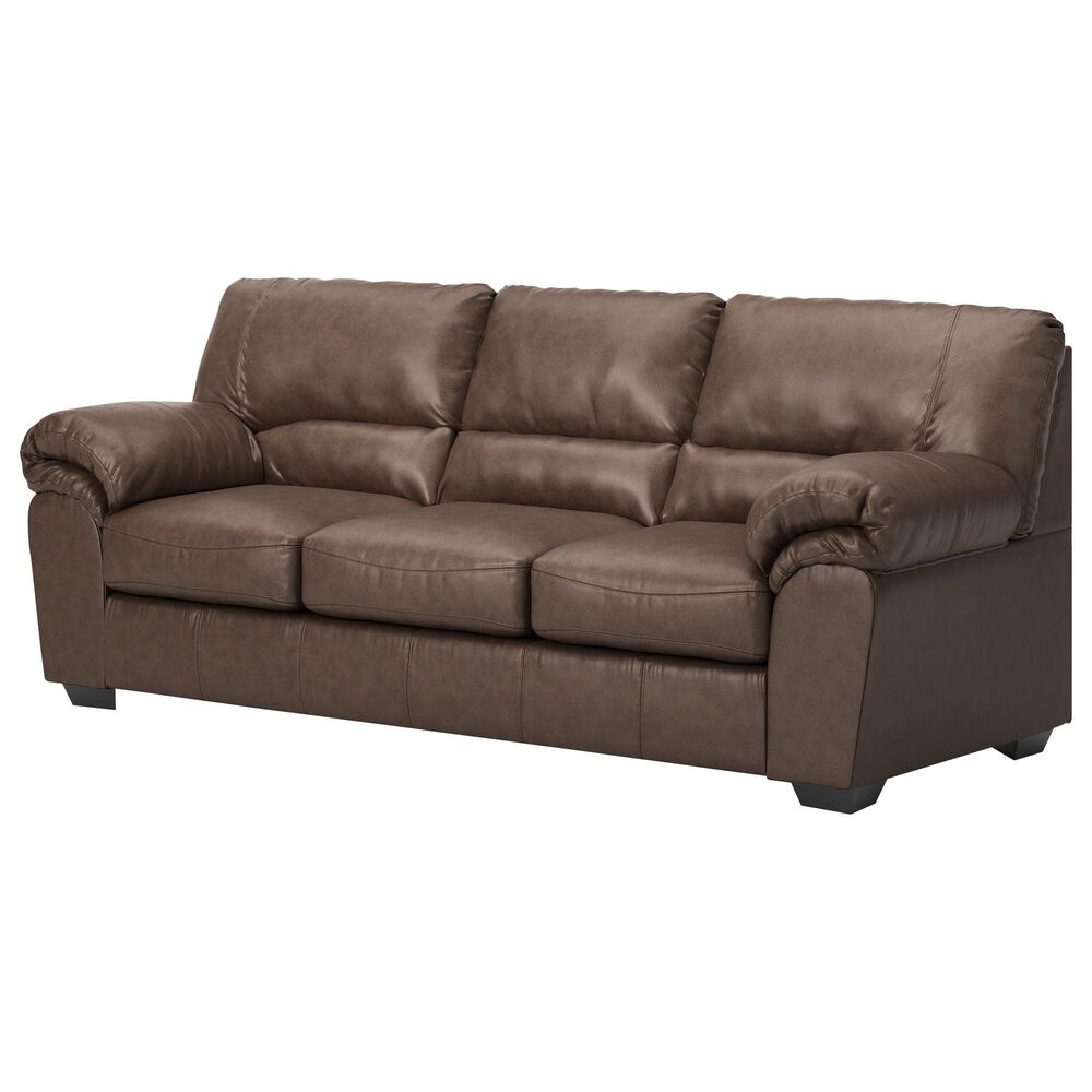 Ashley WillowBend Stationary Sofa in Umber, , large