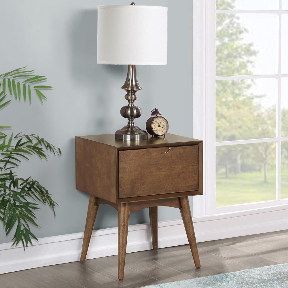OSP Home Copenhagen Accent Table in Walnut, , large
