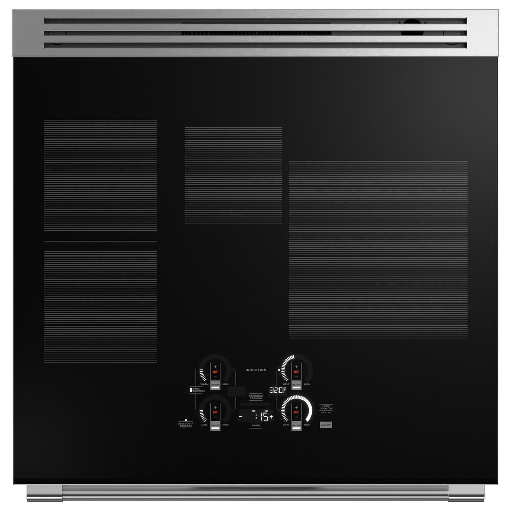 Monogram 30" Induction Professional Range with 4-Elements in  Stainless Steel, , large
