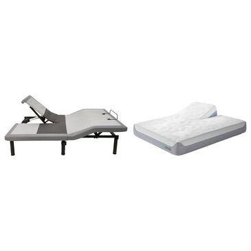Bedgear S7 LSX Plush Flex Head Queen Mattress with Flex SH Flex Head Adjustable Base, , large