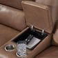 Ashley DeepWakes Power Reclining Loveseat in Caramel, , large