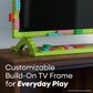 Element 32" Class 1080P FHD Building Block in Green - Smart Roku TV, , large