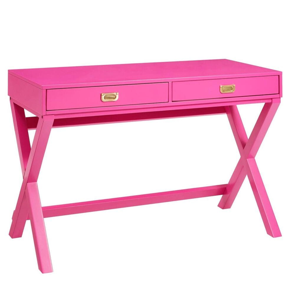 Linden Boulevard Peggy Writing Desk in Raspberry, , large