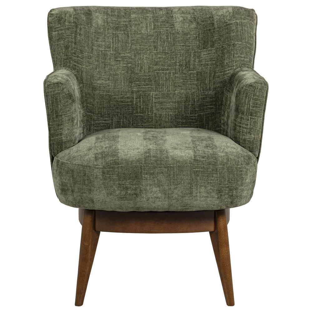 Best Home Furnishings Swivel Chair in Olive, , large