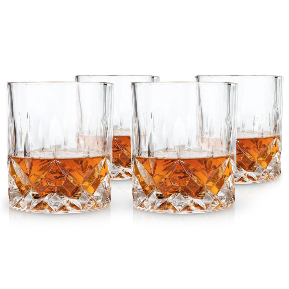 True Admiral Crystal Tumbler in Clear &#40;Set of 4&#41;, , large