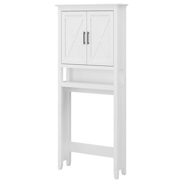 Bush Key West Bathroom Over The Toilet Storage Cabinet in White Ash, , large