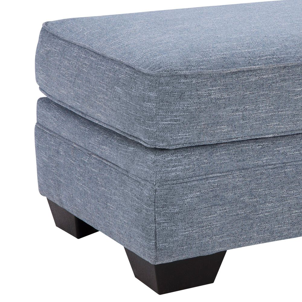Ashley Carissa Manor Ottoman in Denim, , large