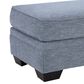 Ashley Carissa Manor Ottoman in Denim, , large