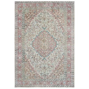 Oriental Weavers Sofia 85812 8"3" x 11"6" Ivory and Pink Area Rug, , large