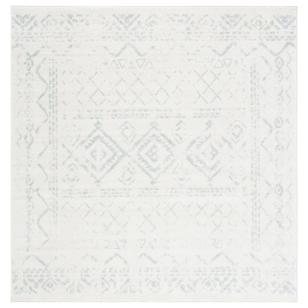 Safavieh Tulum TUL268B 6"7" Square Ivory and Light Grey Area Rug, , large