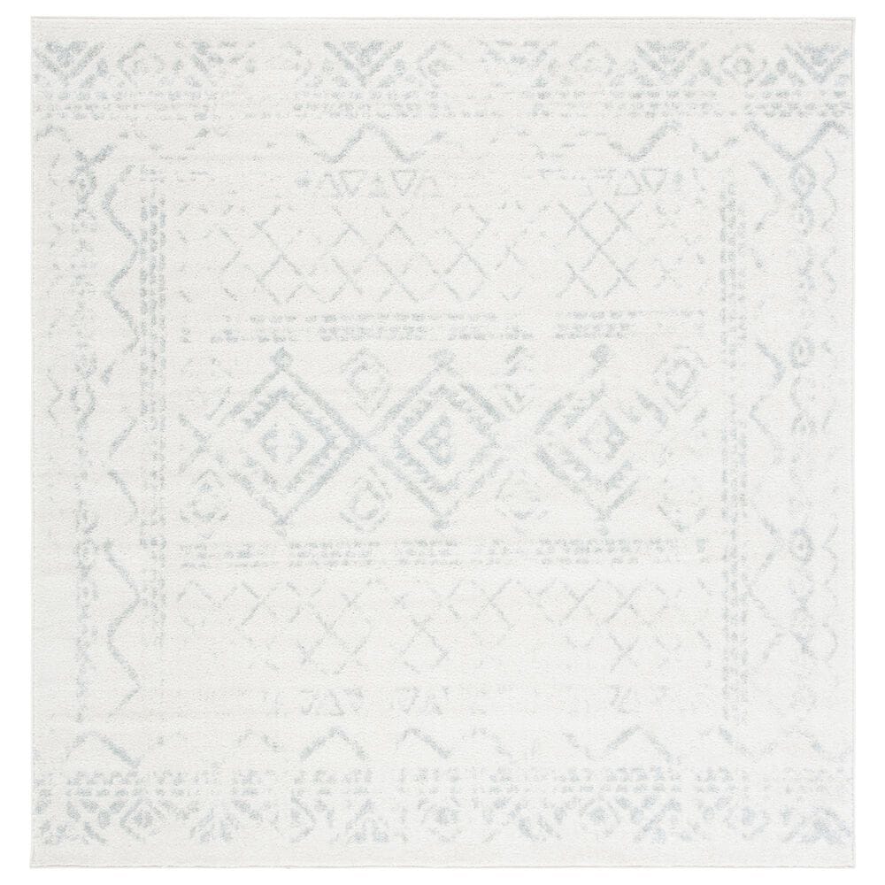 Safavieh Tulum TUL268B 6"7" Square Ivory and Light Grey Area Rug, , large